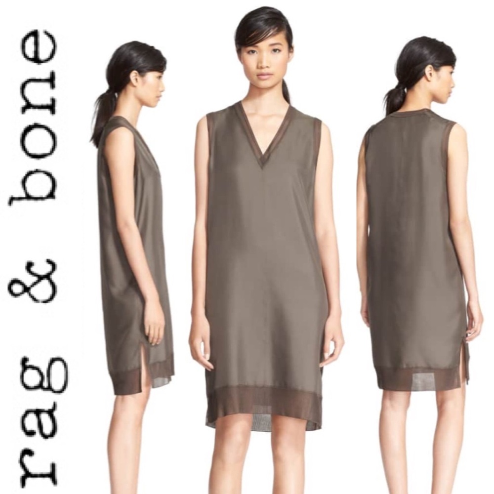 EUC Rag & Bone Silk Maude Sleeveless Dress